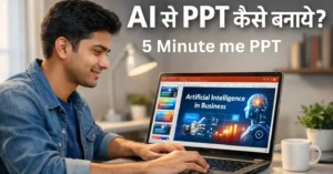 AI se PPT kaise banaye Step-by-Step Easy Method for Students 2026