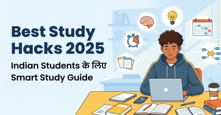 Best Study Hacks for Students in Hindi 2026 Best Study Hacks