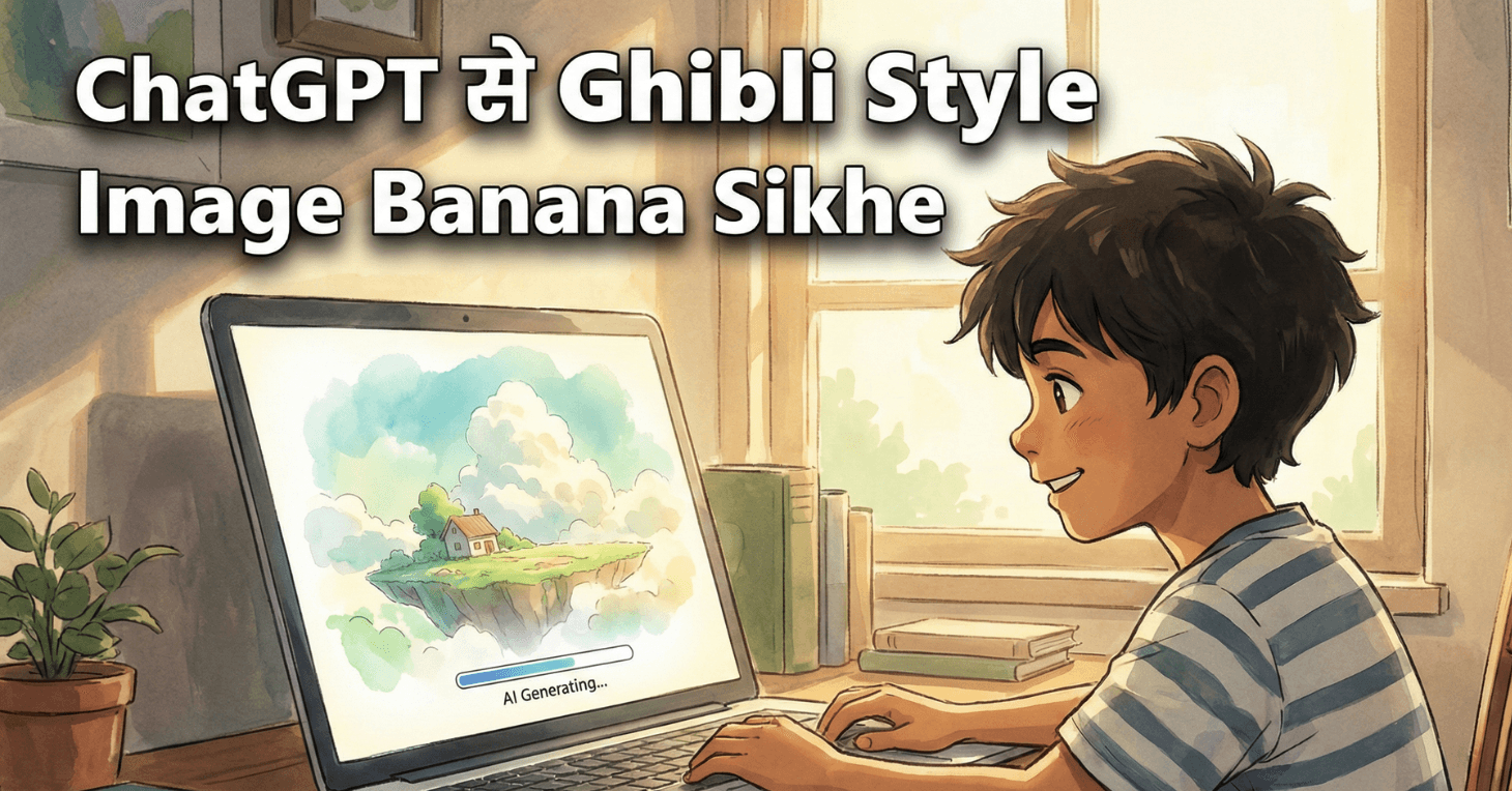 Ghibli Style Image ChatGPT Se Kaise Banaye – Free Hindi Guide 2026