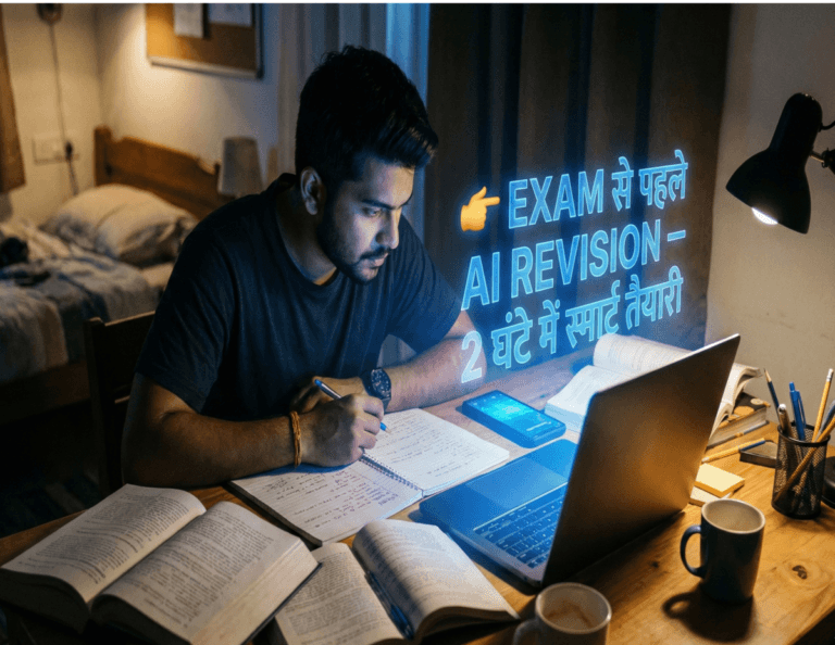 एग्ज़ाम से पहले AI Revision