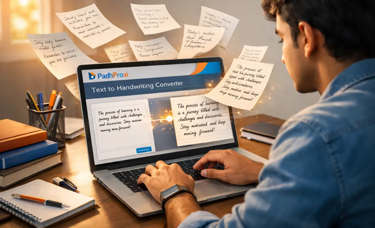 Text to Handwriting Converter Free PDF