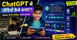 chatgpt se video kaise banaye mobile se